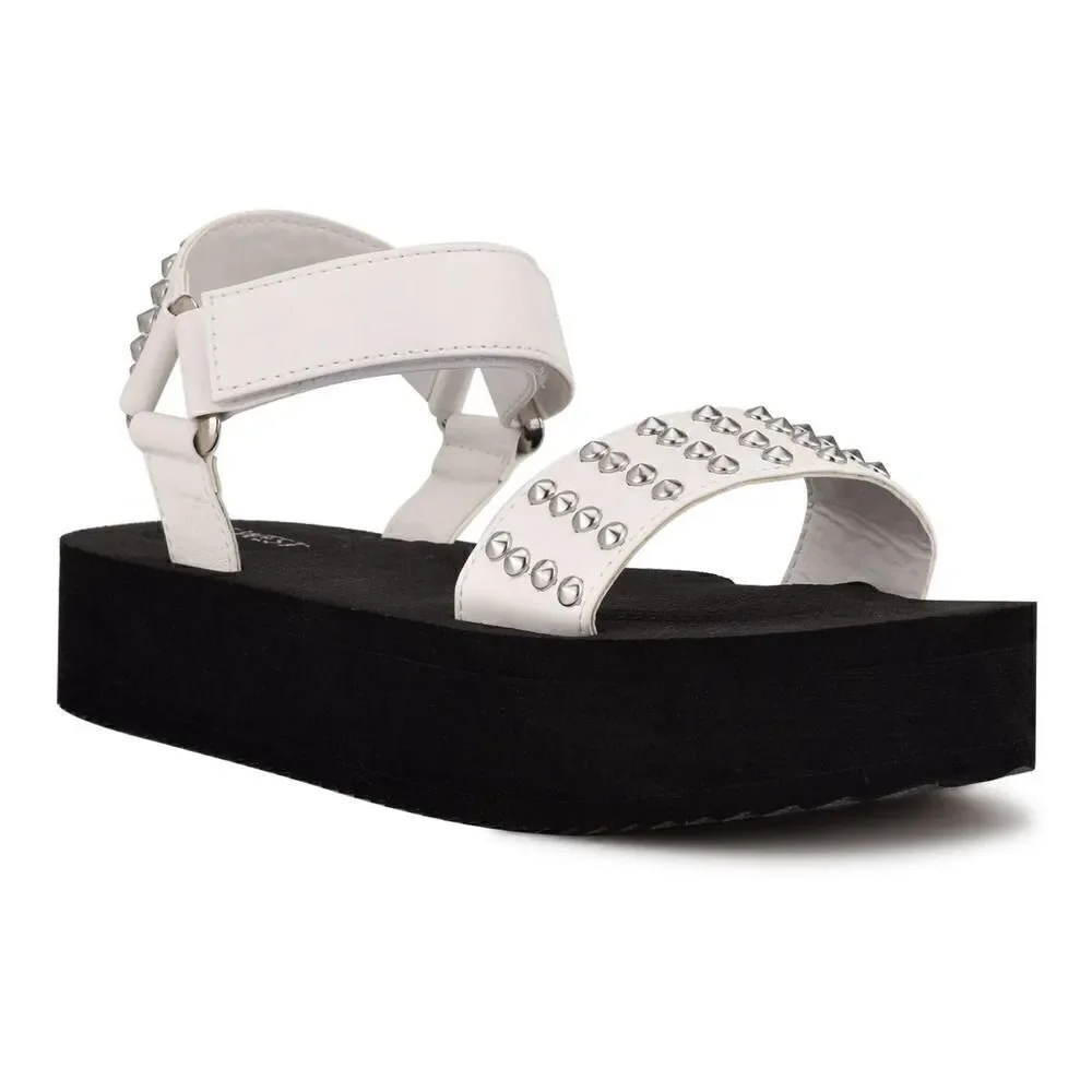 Nine West Studded Sport Sandals Size 8
